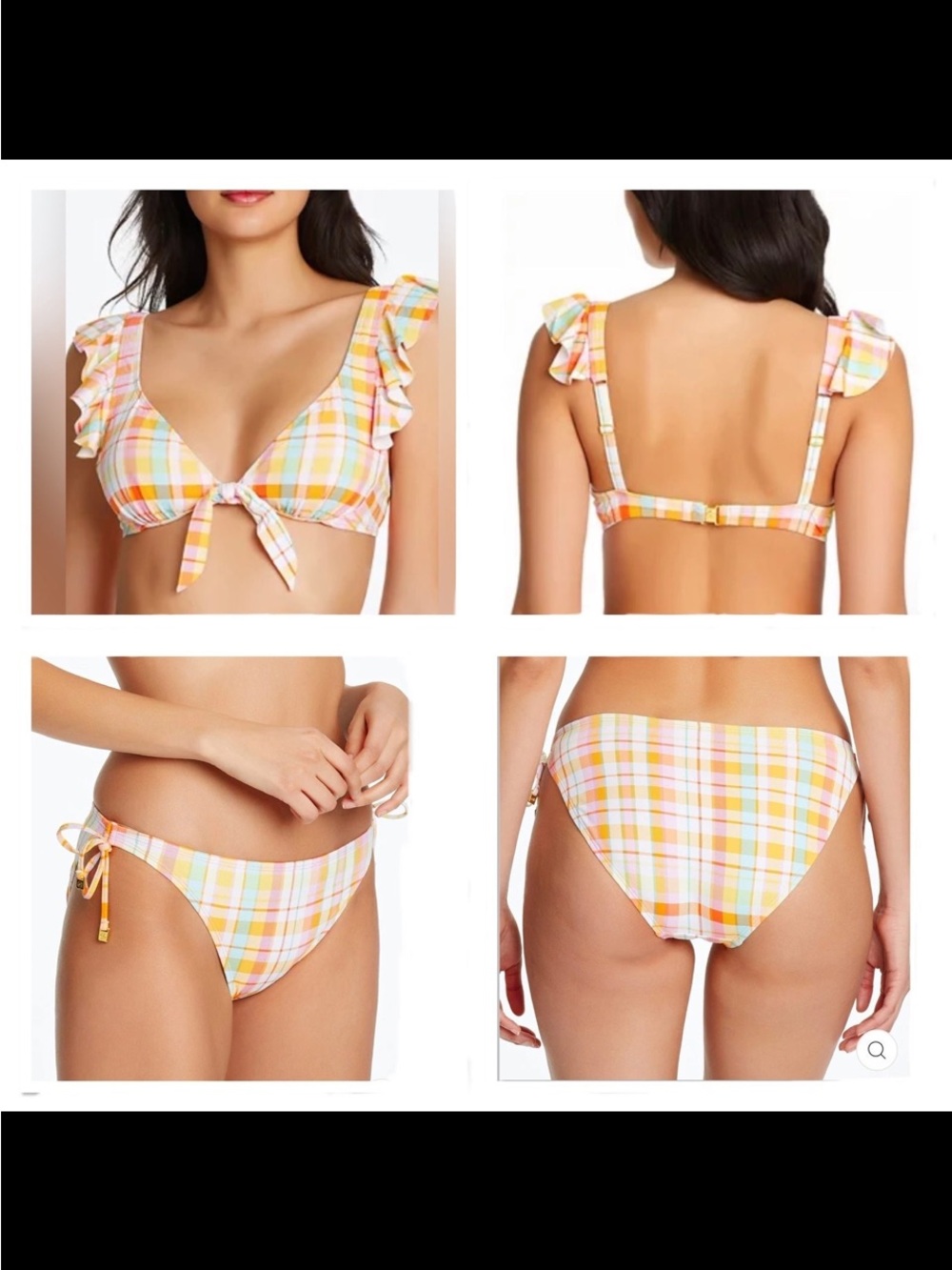 Bleu Rod Beattie Hip to
Be Square Plaid Bikini: top(12) bottoms(10)
